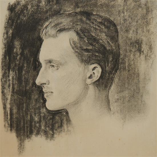 Herkomer?, pastel portrait, Ellen Terry as the ghost of Aunt Susan in Crossings (1925),